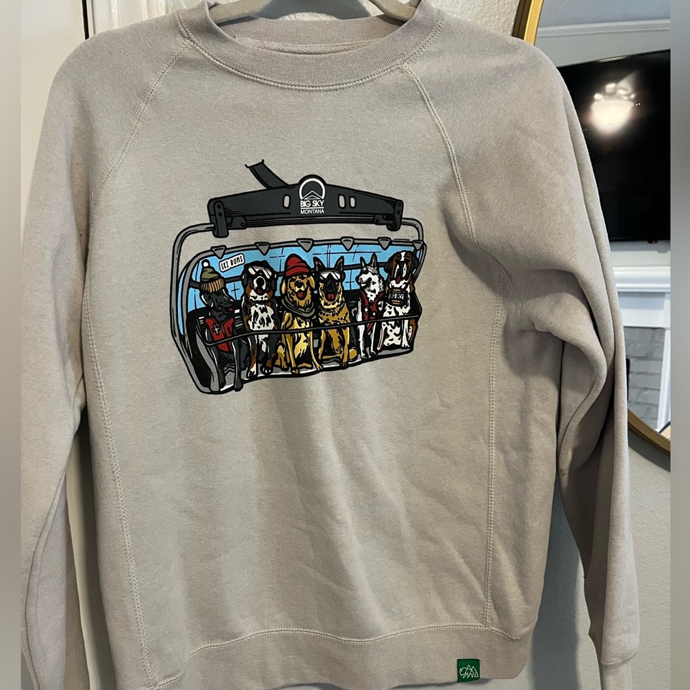 Big Sky Montana Ski Sweatshirt